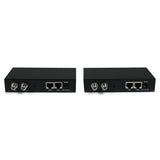 Gigabit Ethernet over Coaxial Extender Kit - Unmanaged, 2.4km Range for High-Speed Networking