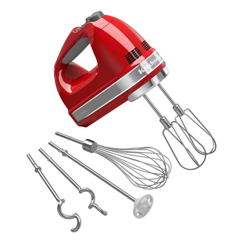 KitchenAid - Artisan 9 Speed Hand Mixer - KHM926 (Empire Red)