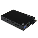 Gigabit Ethernet Media Converter SC 550m - 1000 Mbps Multi Mode Fiber Extender