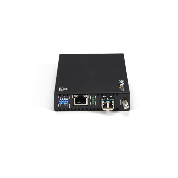 High-Speed 1000Mbps Gigabit Ethernet Copper-to-Fiber Media Converter - 20 km Range, SM LC