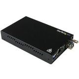 High-Speed 1000Mbps Gigabit Ethernet Copper-to-Fiber Media Converter - 20 km Range, SM LC