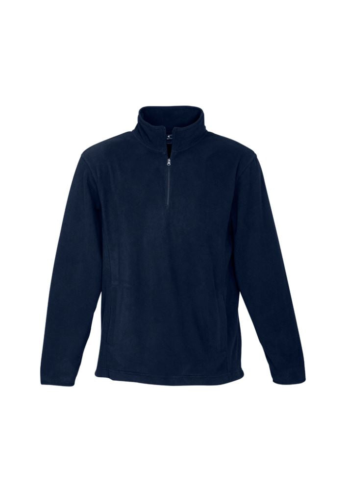 Mens Trinity 1/2 Zip Pullover - Navy - Size XL - Biz Collection