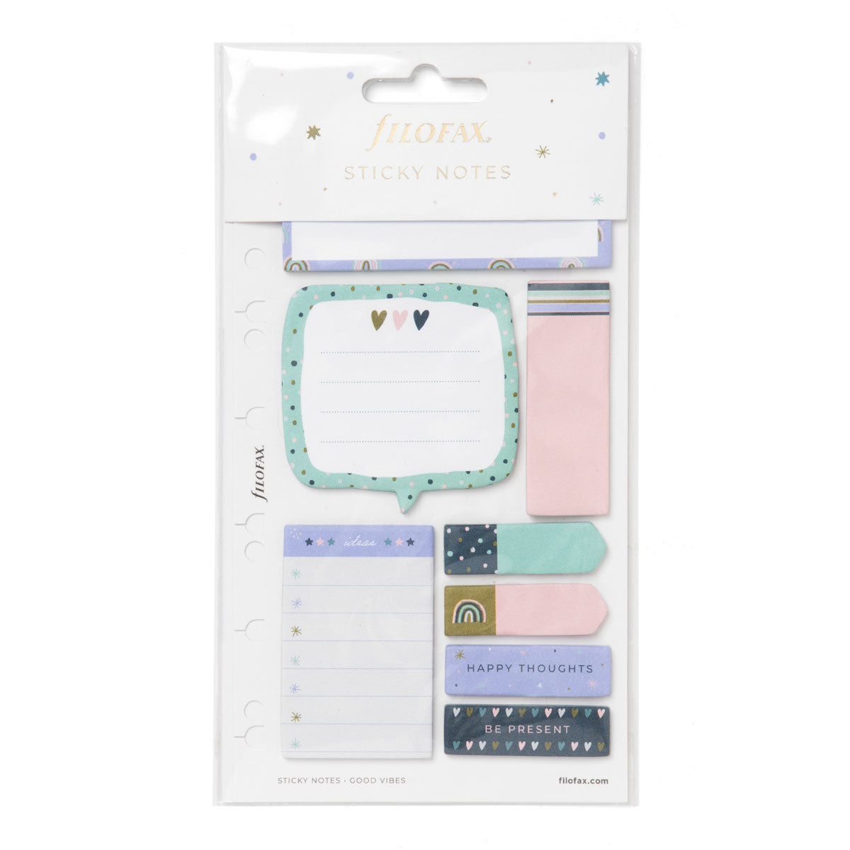 Filofax Accessory Sticky Notes Good Vibes