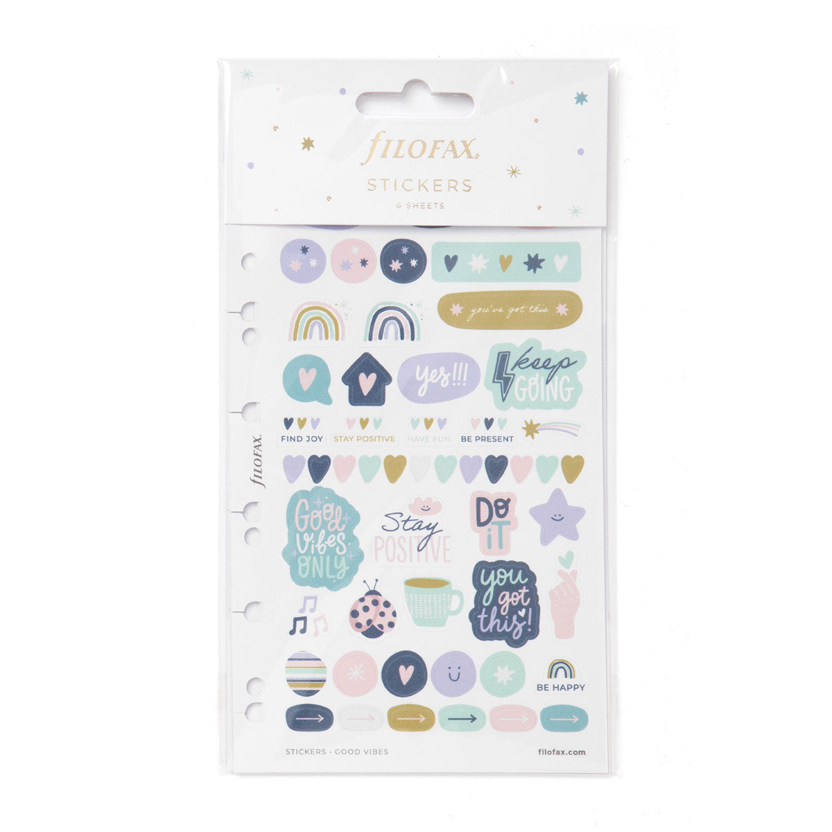 Filofax Accessory Stickers Good Vibes