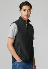 Plain Mens Vest - Navy