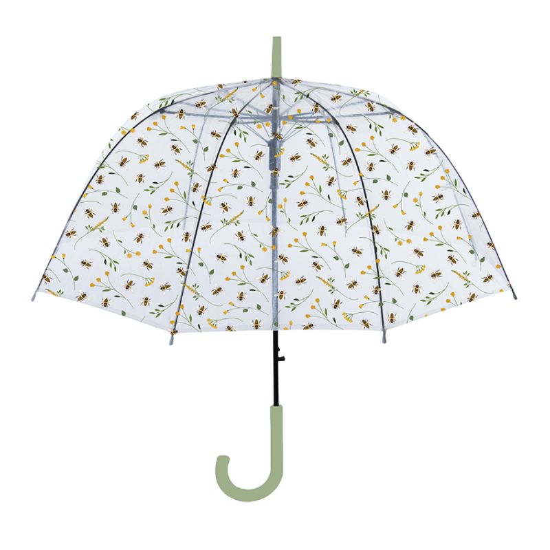 Umbrella - Transparent Bee Print
