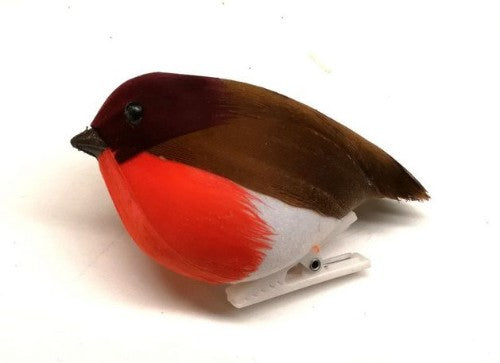 Ornament -  Fat Robin with clip