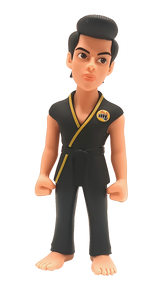 MINIX Cobra Kai figurine of Miguel Diaz, 12cm tall, capturing his signature look and essence from the iconic series.