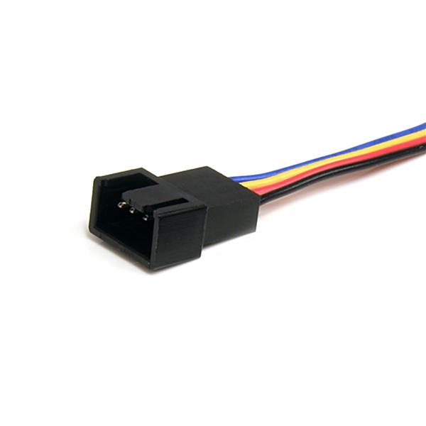 30cm 4 Pin Fan Power Splitter Cable for PCs - Connect 2 PWM Fans to One Power Connector