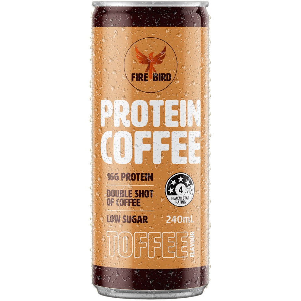 Firebird Protein Coffee Toffee 240ml - Carton of 12