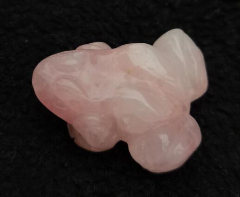 Gemstone - Frog Rose Quartz (3.75CM)