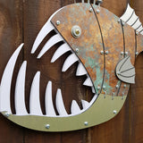 Wall Art - Layered Fish Anglar (530mm)