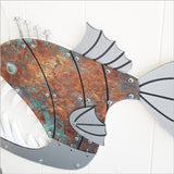 Wall Art - Layered Fish Anglar (530mm)