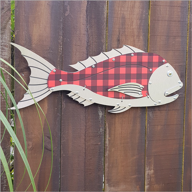 Wall Art - Layered Fish Snapper (600mm)