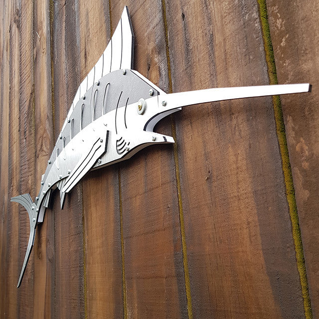 Wall Art - Layered Fish Marlin (925mm)