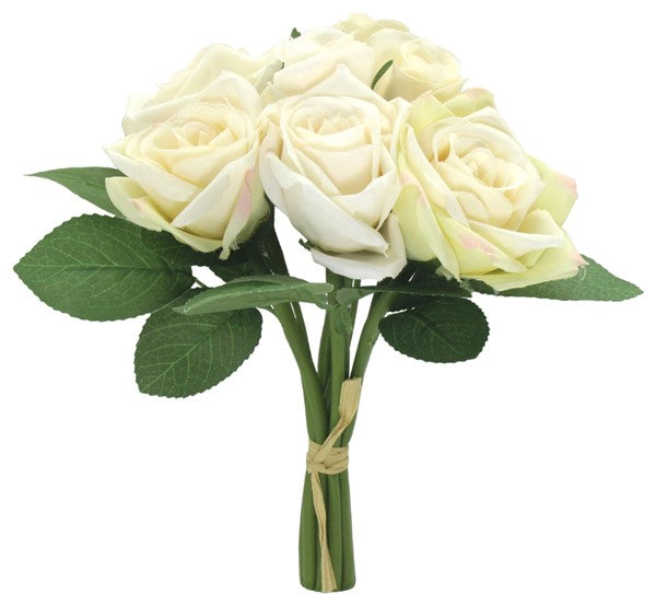 Artifcal Flower / Foliage - Champagne Rose Bouquet