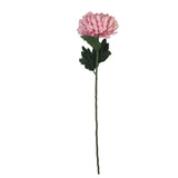 Artificial Flowers - Single Stem Chrysanthemum in Pink 56cmH