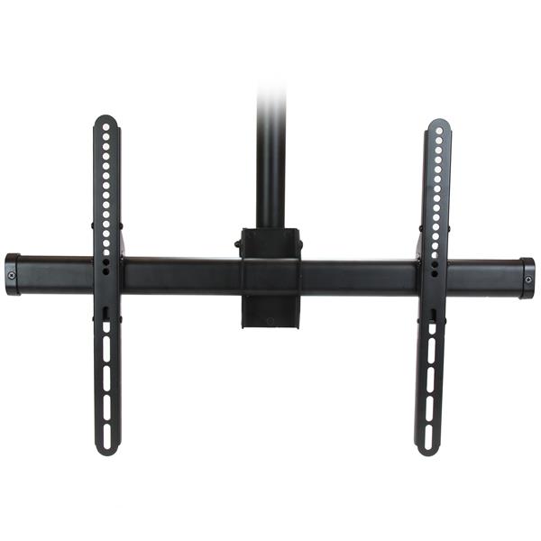 Adjustable Full Motion Ceiling TV Mount for 32-75 Inch Displays - 3.5' to 5' Telescopic Pole