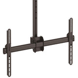 High Ceiling Full Motion TV Mount - Adjustable Pole 8.2' to 9.8' for 32-75 inch TVs