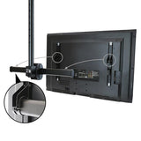 Flat-Screen TV Ceiling Mount with Short Pole - Full Motion VESA-Compatible for 32-75 Inch TVs