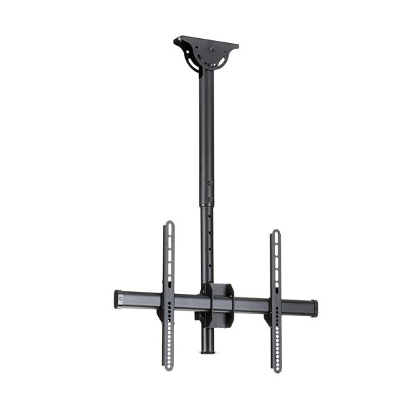 Flat-Screen TV Ceiling Mount with Short Pole - Full Motion VESA-Compatible for 32-75 Inch TVs