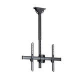 Flat-Screen TV Ceiling Mount with Short Pole - Full Motion VESA-Compatible for 32-75 Inch TVs