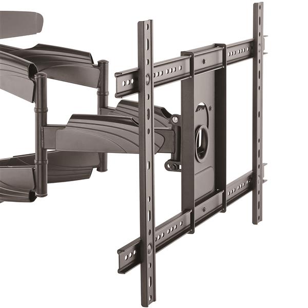 Full Motion Flat-Screen TV Wall Mount - Heavy Duty Steel for 32-70 Inch TVs - 99lb Capacity