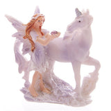 Figures - Lilac Glitter Flower Fairy & Unicorn World (Set of 12 Assorted)
