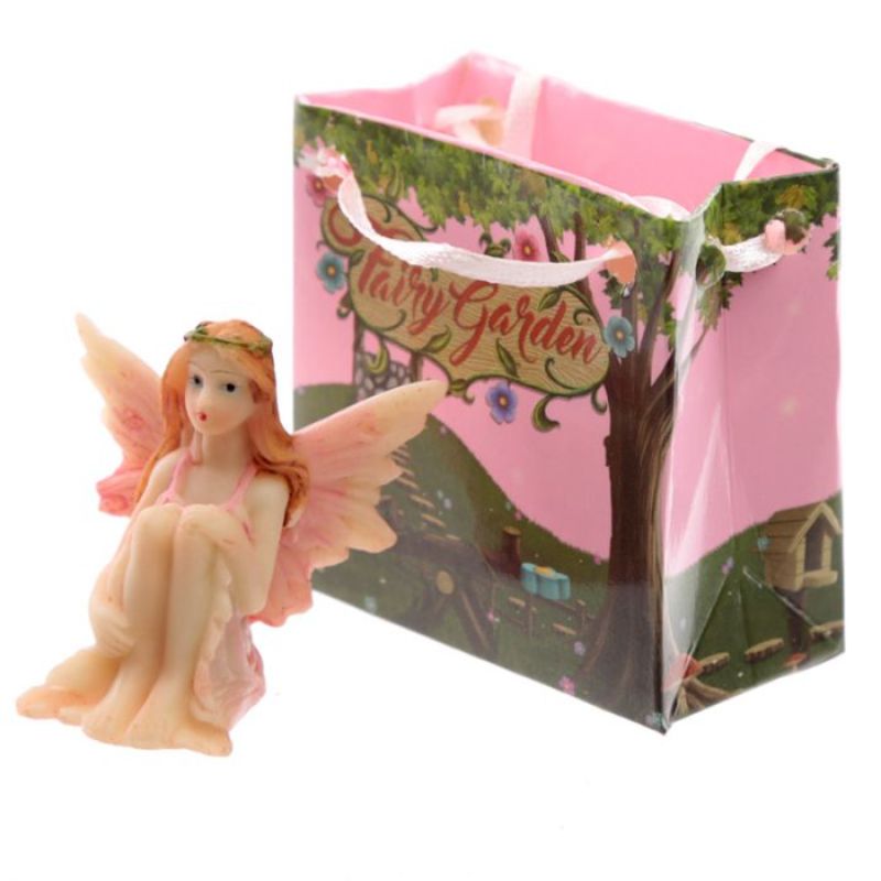 Flower Fairy Garden Fairy in a Mini Gift Bag (Set of 24 Assorted)
