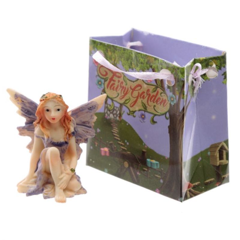 Flower Fairy Garden Fairy in a Mini Gift Bag (Set of 24 Assorted)