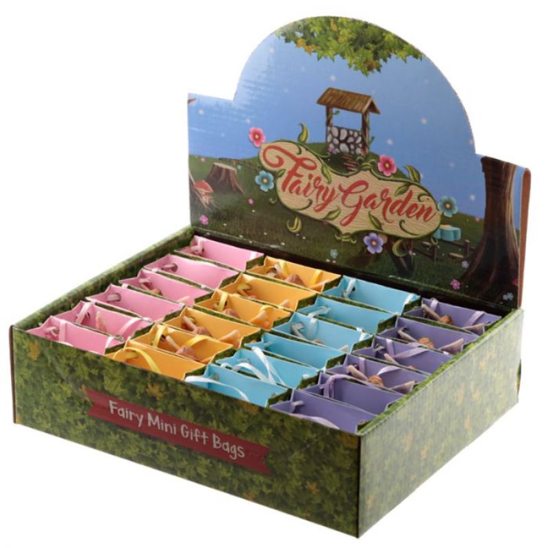 Flower Fairy Garden Fairy in a Mini Gift Bag (Set of 24 Assorted)