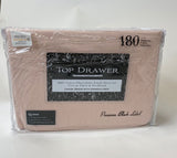 Single Sheet Set - TD Flannelette 180GSM (Blush)