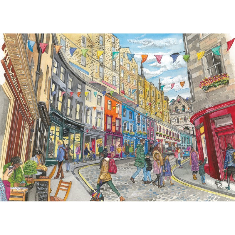 Jigsaw Puzzle - GIBSONS EDINBURGH (2 X 500PC)