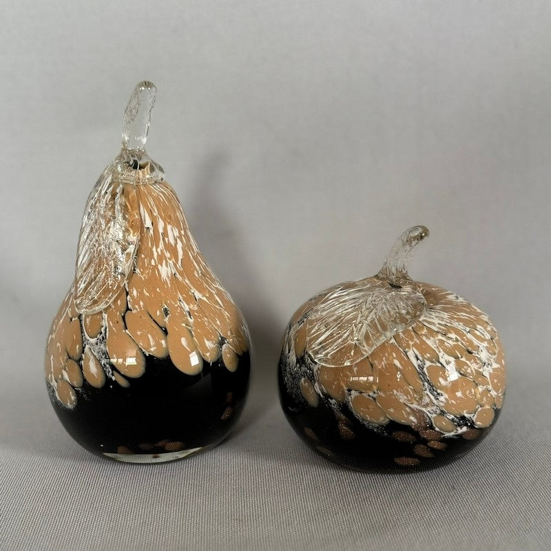 Ornament - Apple & Pear Black (8 x 15cm)