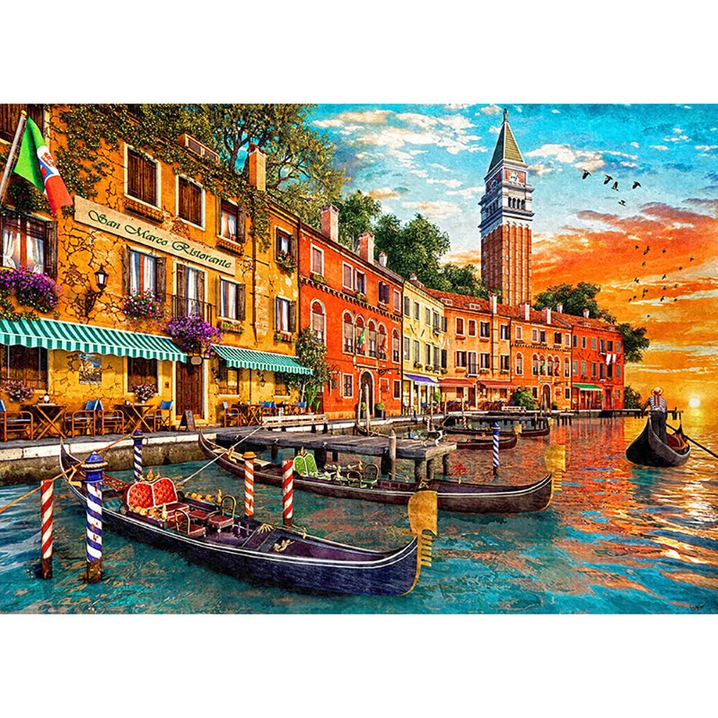 Jigsaw Puzzle - GIBSONS SAN MARCO SUNSET (1000PC)