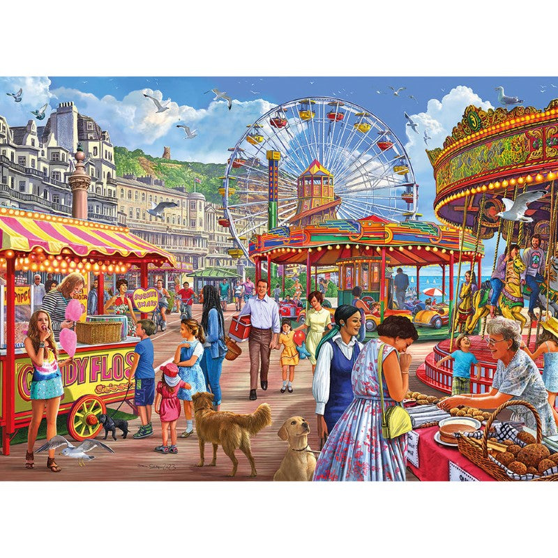 Jigsaw Puzzle - GIBSONS HASTINGS PROMENADE (1000PC)