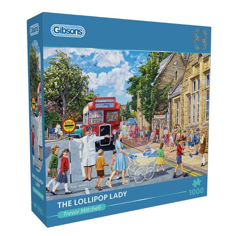 Jigsaw Puzzle - GIBSONS THE LOLLIPOP LADY (1000PC)