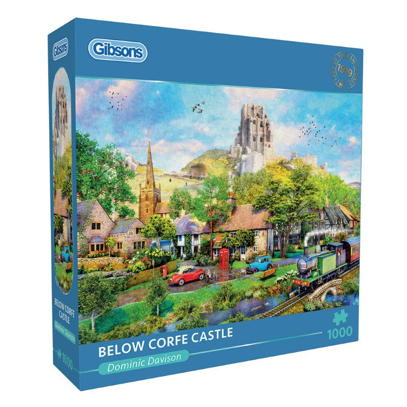 Jigsaw Puzzle - GIBSONS BELOW CORFE CASTLE (1000PC)