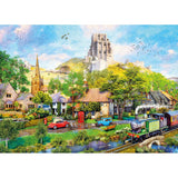 Jigsaw Puzzle - GIBSONS BELOW CORFE CASTLE (1000PC)