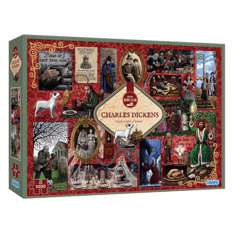 Jigsaw Puzzle - GIBSONS BOOK CLUB: CHARLES DICKENS (1000PC)