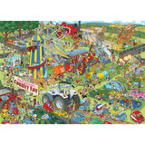 Jigsaw Puzzle - GIBSONS JOKESAWS COUNTRY SHOW CHAOS (1000PC)