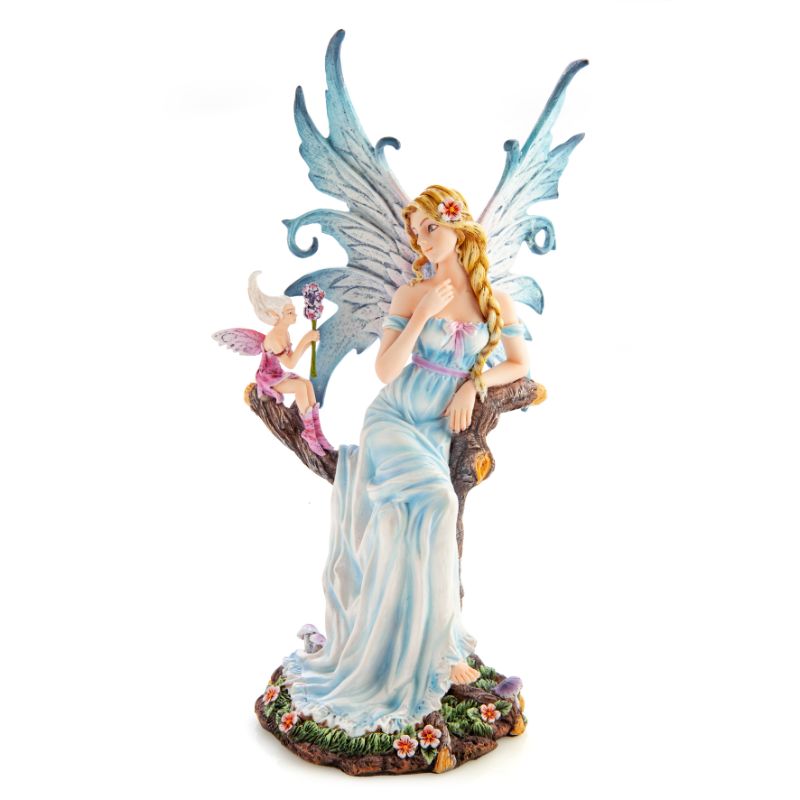 Figurine - Fairy with Pixie (31cm)