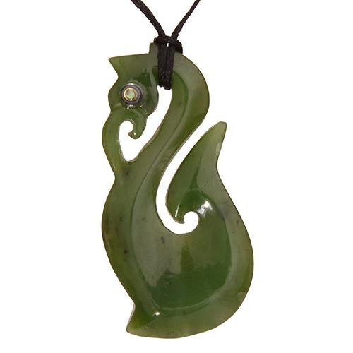 Greenstone Manaia Hook Pendant - Smartfox