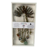 Dreamcatcher - Crystal Tree of Life 7 Chakras Tiger Eye