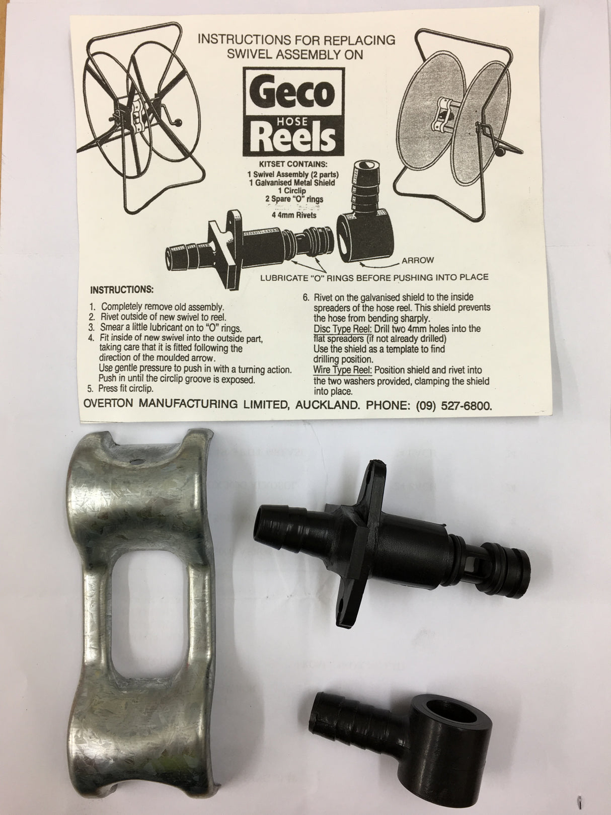 Hose Reels Spare Gland Fitting Comp