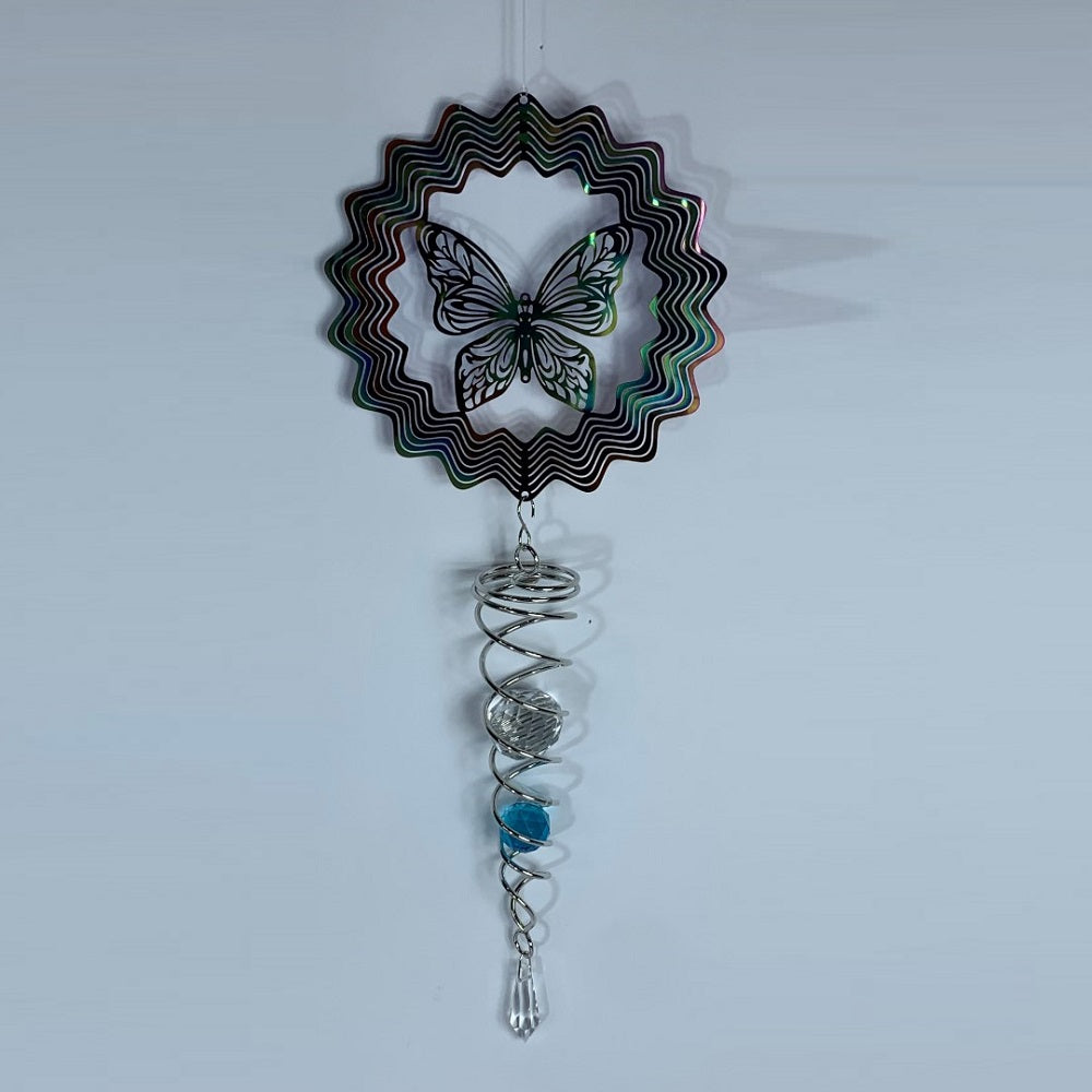 Butterfly 3D With Vortex Spinner