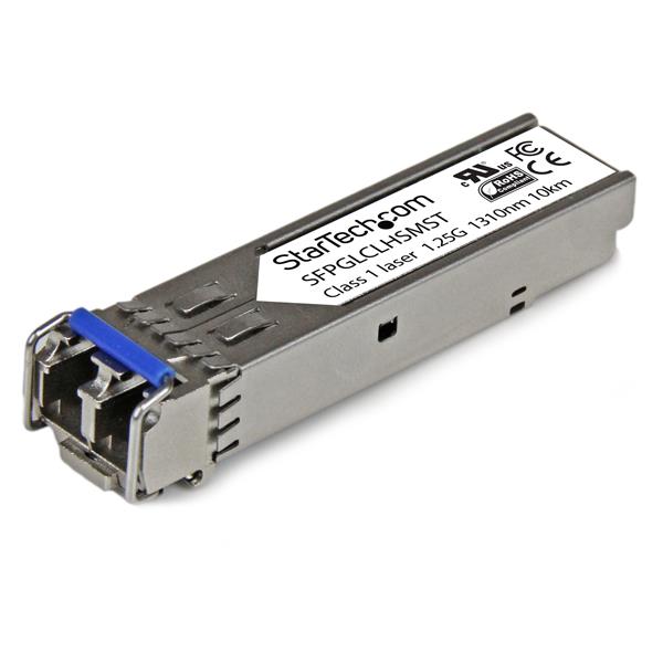 Cisco GLC-LH-SM compatible SFP module for 1GbE networks, 10km range, 1310nm, hot-swappable, lifetime warranty.