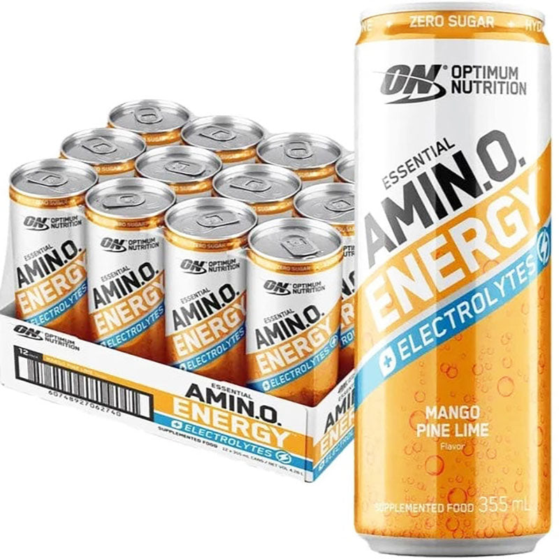 Amino Energy Mango Pine Lime 355ml - Carton of 12