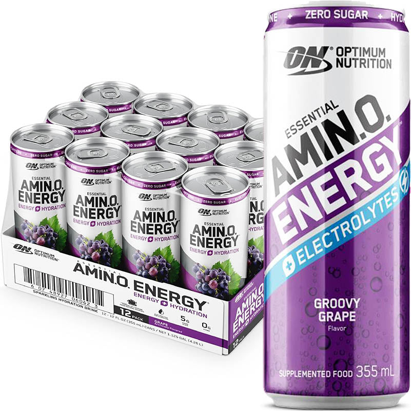 Amino Energy Groovy Grape 355ml - Carton of 12