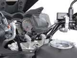 SW-Motech Motorcycle GPS Handlebar Mount 25.40 mm Silver Polished